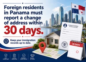 You must file a change of address within 30 days of moving