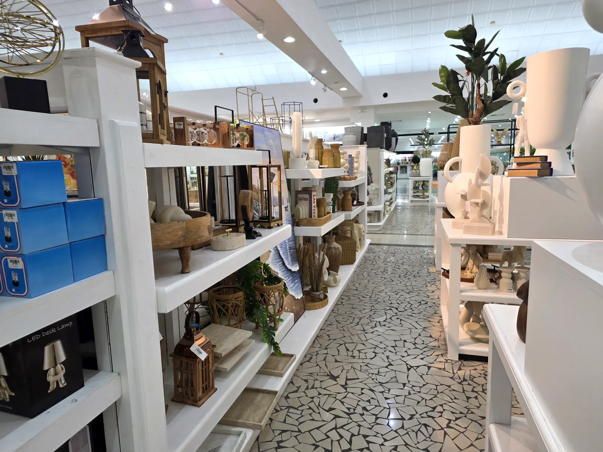 Large department store inside Albrook Mall Panama City with clothing and household goods