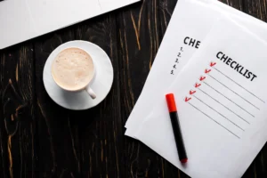 Make a checklist before buying a home