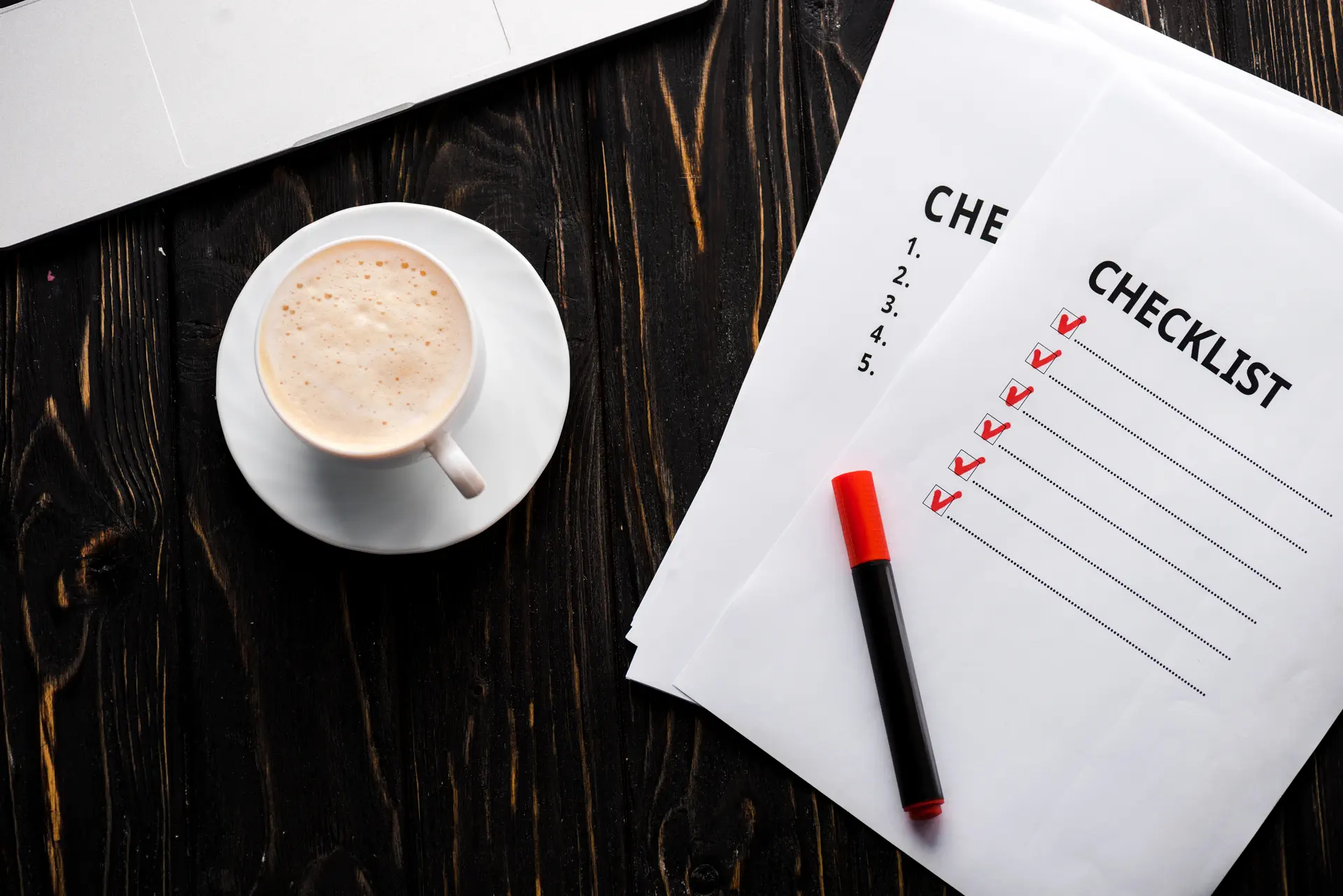 Make a checklist before buying a home