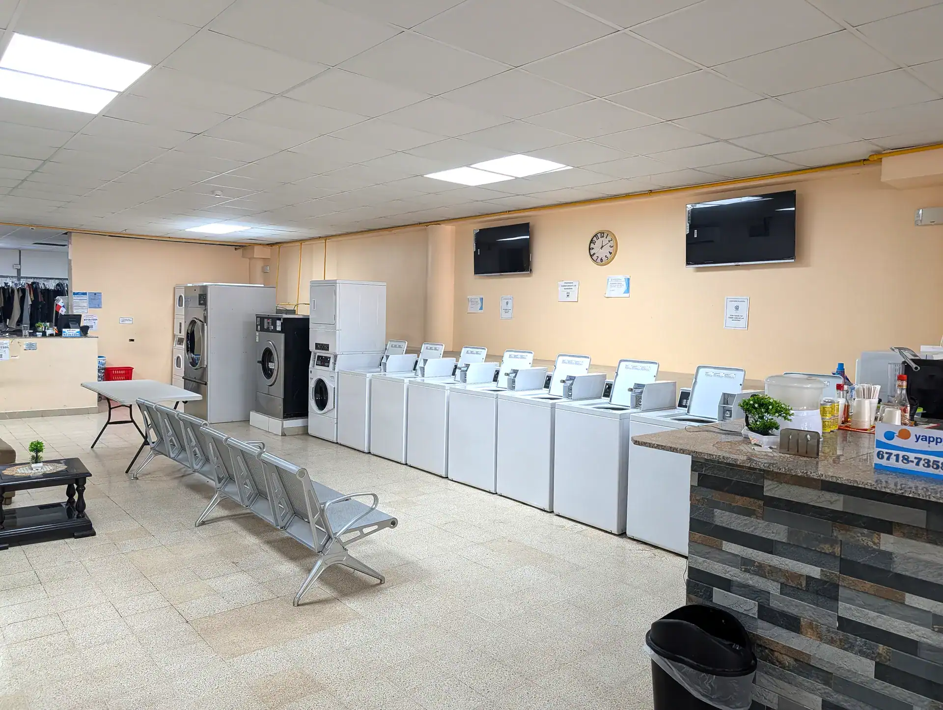 Laundromat on Via Espana in Panama City, Panama