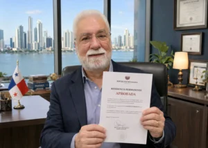 Permanent visa approved. This is not the actual document.